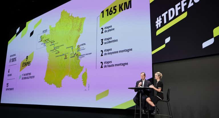El recorrido del Tour de Francia 2025.