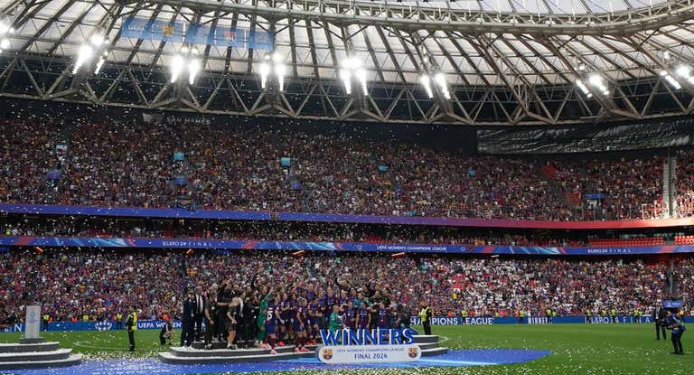 La final de la Champions en San Mamés.
