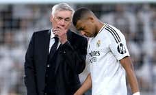 Ancelotti medita cambios para que Mbappé sea Jordan y no Romario