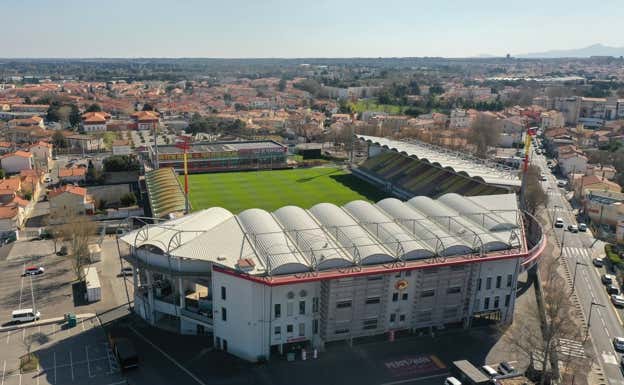 Estadio Gilbert Brutus.  Dragons Catalans