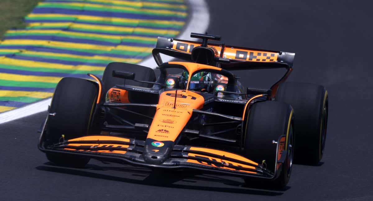 Piastri, en Interlagos./REUTERS