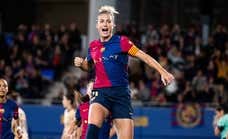 Alexia Putellas se sienta en la mesa de los mejores para redondear una fiesta de oro en el Barça