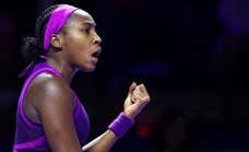 Gauff gana a Swiatek, pasa a semifinales y le regala el número 1 a Sabalenka