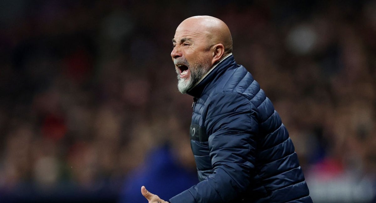 Sampaoli durante su época en el Sevilla.