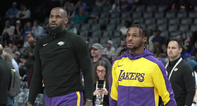 Los Lakers vuelven a mandar a Bronny James a la G League