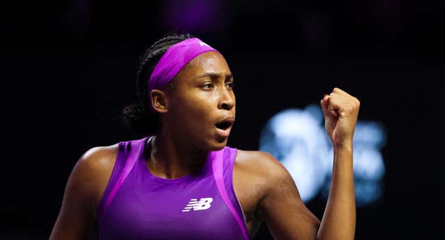 Coco Gauff sorprende a Sabalenka y se cita con Zheng por el título de ‘maestra’