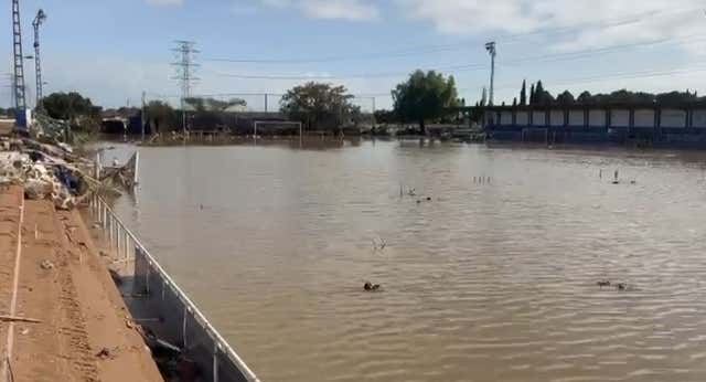 El fútbol valenciano hace balance de la DANA y calcula 20 millones de euros en campos y 20.000 licencias afectadas