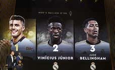 Estos son los votos del Balón de Oro 2024: se confirma que Vinicius tenía los ‘enemigos’ en casa