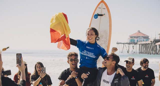 Audrey Pascual lidera con un oro la gran actuación española en el Mundial de Parasurf