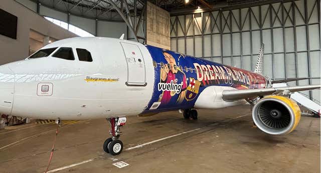 El Barça  ya tiene un nuevo avión para viajar al Clásico… y a otra dimensión
