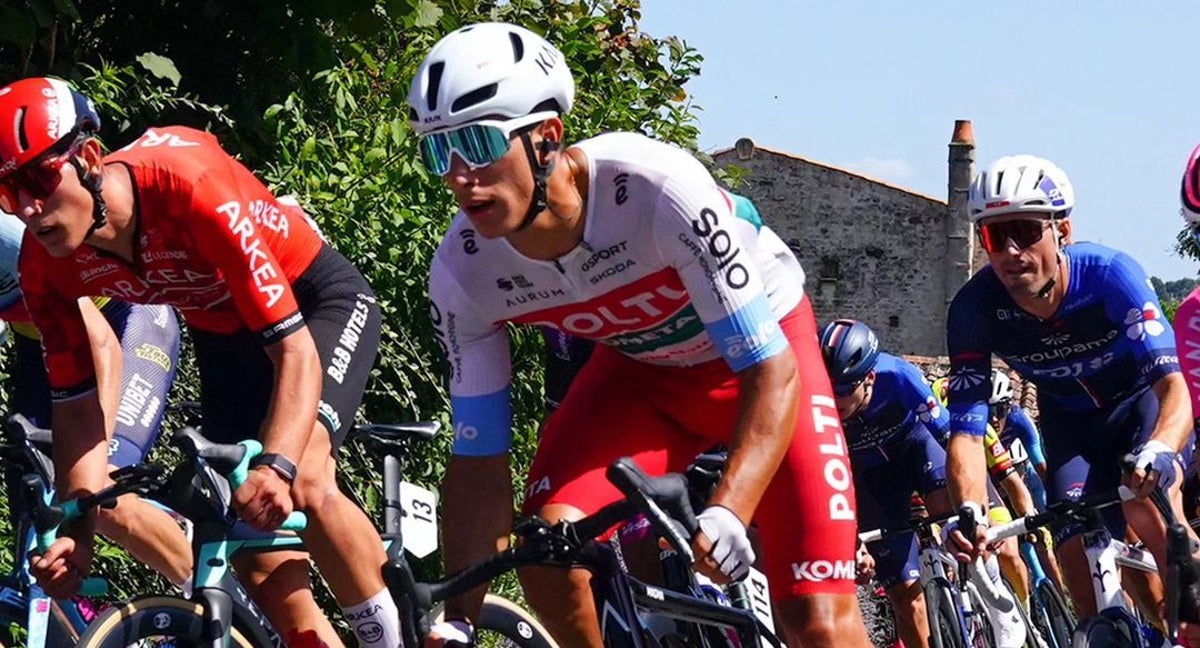 Manuel Peñalver durante una carrera.