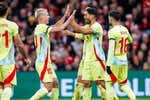 España y Dani Olmo son los líderes