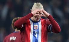 Se acabó la broma: Noruega y Haaland arrasan a Kazajistán y ya están en la liga de los mejores