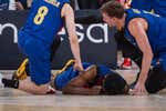 El Barça se queda sin Chimezie Metu entre 6 y 8 semanas por un esguince de ligamento en la rodilla