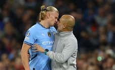 Erling Haaland se rinde a Pep Guardiola tras su renovación: «Probablemente, sea el mejor entrenador que ha existido jamás»