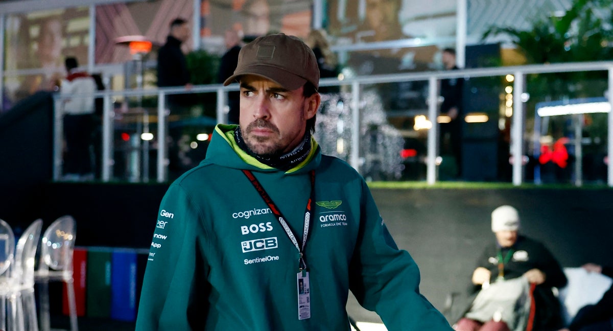 Alonso, en Las Vegas.