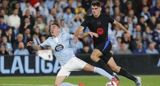 La ira de Iago Aspas ante la posible expulsión de Gerard Martín: «Es increíble»