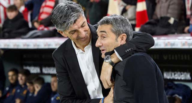 Ernesto Valverde alaba a la Real y da la receta para el derbi: «Hay que jugar con cabeza pero con mucho corazón»