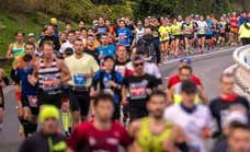 Una alerta por vientos de 120km/h suspende el maratón de San Sebastián a pocas horas de la salida