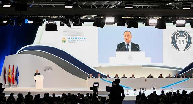 Florentino Pérez es optimista con la Superliga, pero no da más datos: “Hablamos con todas las familias, para encontrar un equilibrio”