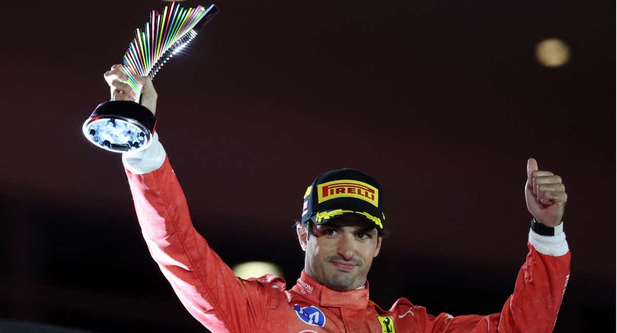 Carlos Sainz lleva ocho podios en 2024./REUTERS
