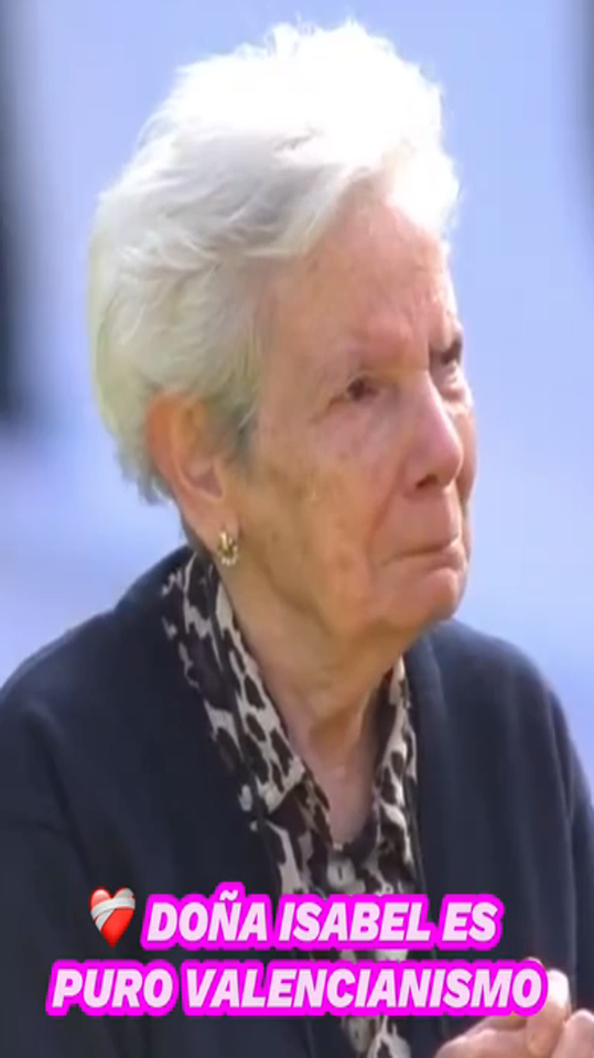 Doña Isabel, una de las historias más emotivas de la DANA