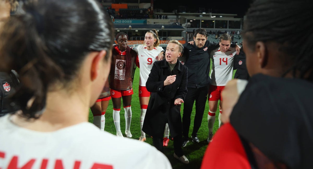 Bev Priestman durante un partido del pasado Mundial de Australia y Nueva Zelanda.