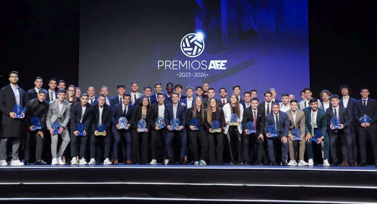 Los premiados de la gala de AFE.