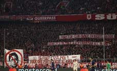 El Bayern pide disculpas al PSG y Al-Khelaifi por pancartas ofensivas en el Allianz Arena