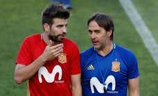 Julen Lopetegui contradice a Piqué y da otra versión sobre lo sucedido en la Selección tras el referéndum catalán