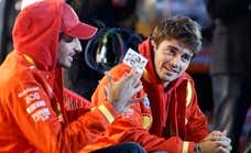 Ferrari pide 'pax romana' entre Carlos Sainz y Charles Leclerc en sus dos últimas semanas como compañeros
