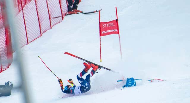 Shiffrin sufre una caída en su intento de llegar a las 100 victorias en Copa del Mundo