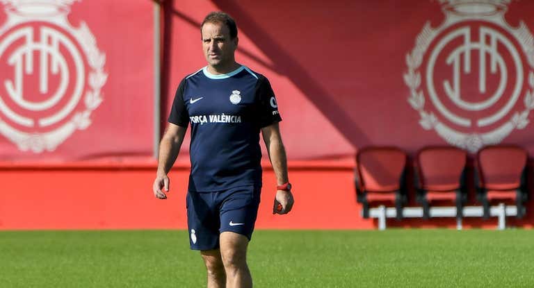 Jagoba Arrasate, durante un entrenamiento esta temporada.