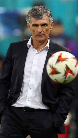 'Mendi', en un encuentro.  EFE