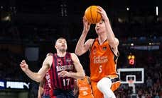 Un rodillo taronja destroza al Baskonia en el Buesa Arena