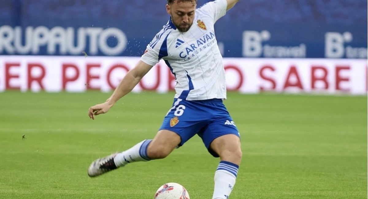 Keidi Baré, jugador del Zagaroza, durante un partido