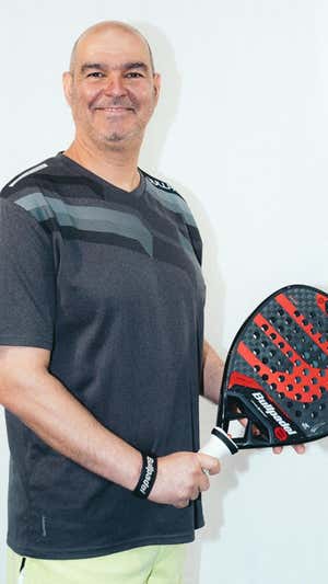 Paco Lozano, Director de formación de la academia.  M3 PADEL CENTER