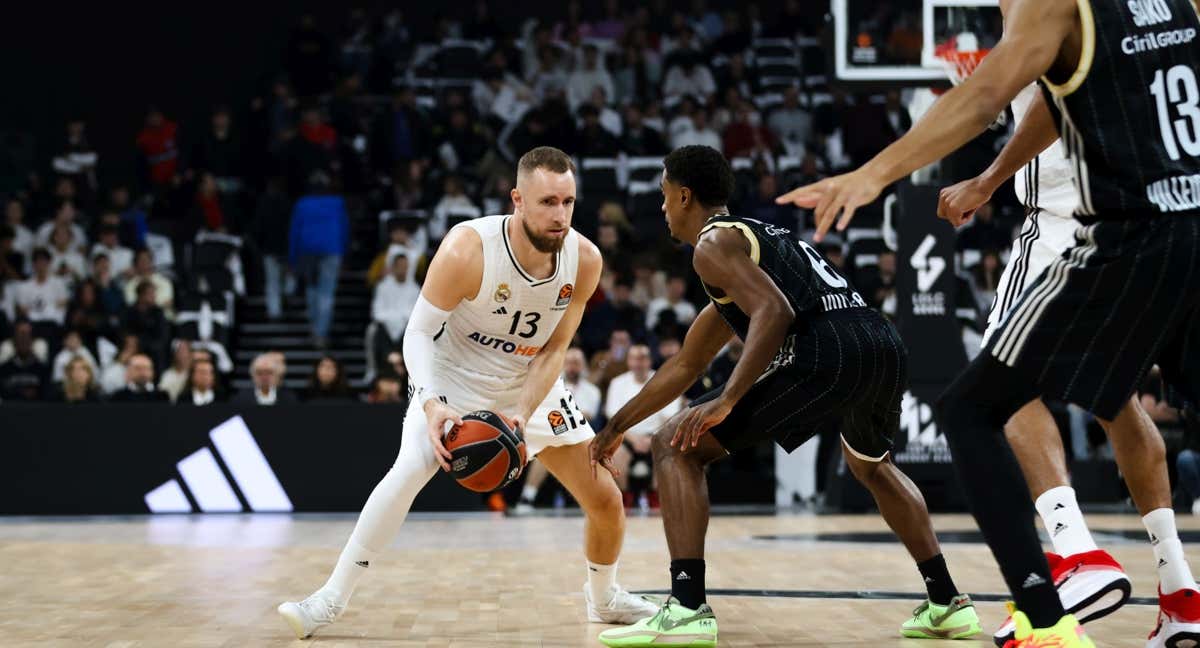 Dzanan Musa durante el duelo ante el ASVEL.