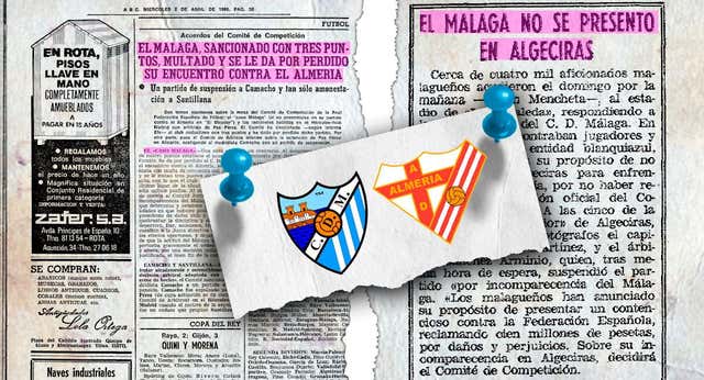 Agresión a un linier, el alcalde de Málaga mediando y un descenso: la historia del único partido de LaLiga que nunca se jugó