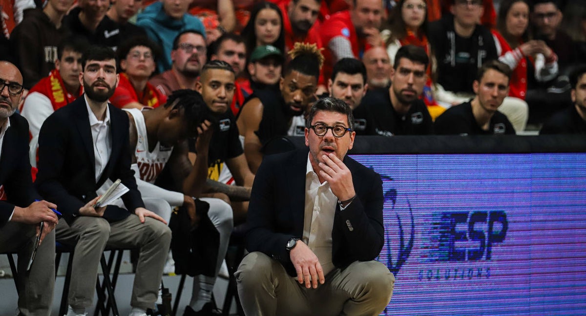 Fotis Katsikaris en un partido.