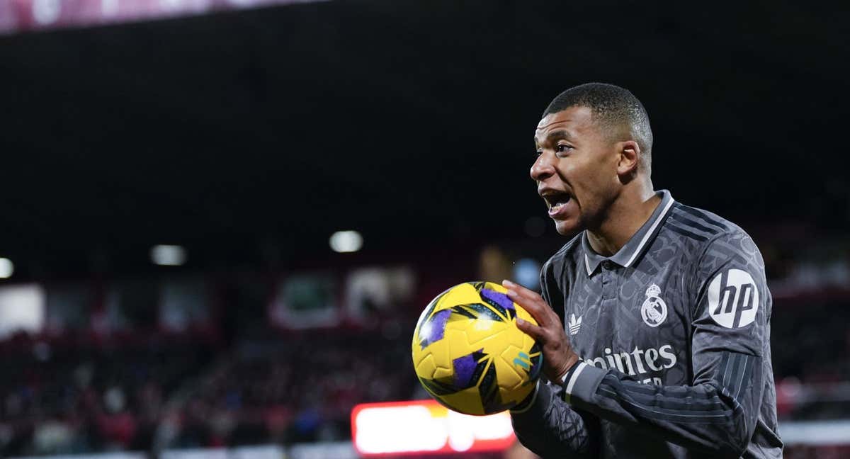 Kylian Mbappé, en Girona.