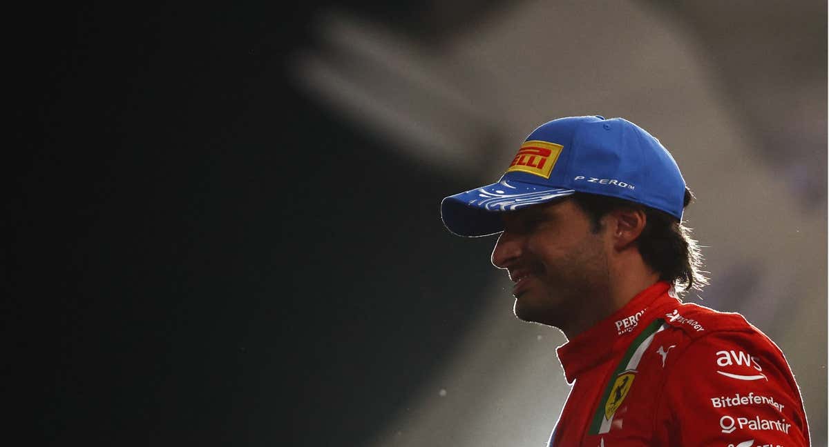 Carlos Sainz se despide como piloto de Ferrari tras cuatro años./REUTERS
