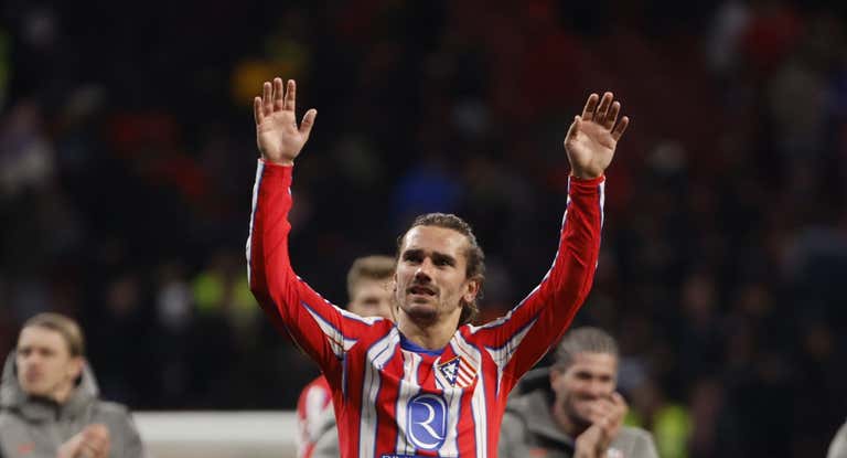 Griezmann, tras remontar al Sevilla.