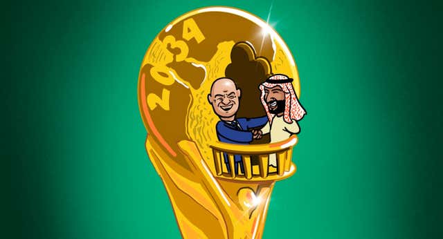 Arabia Saudí organizará el Mundial 2034, se prioriza el dinero por delante de los derechos humanos.