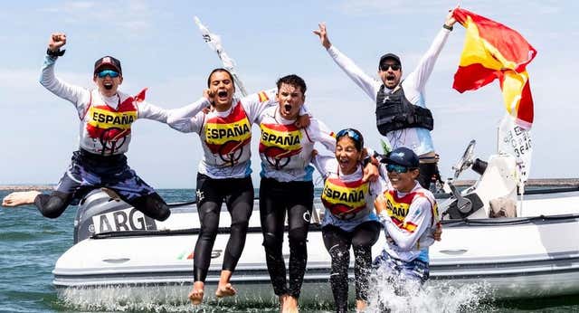 Oro para España en el Mundial de optimist por equipos