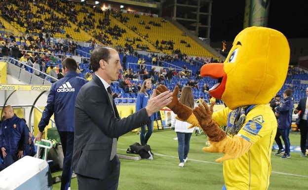 Pío Pío, mascota de Las Palmas. EFE