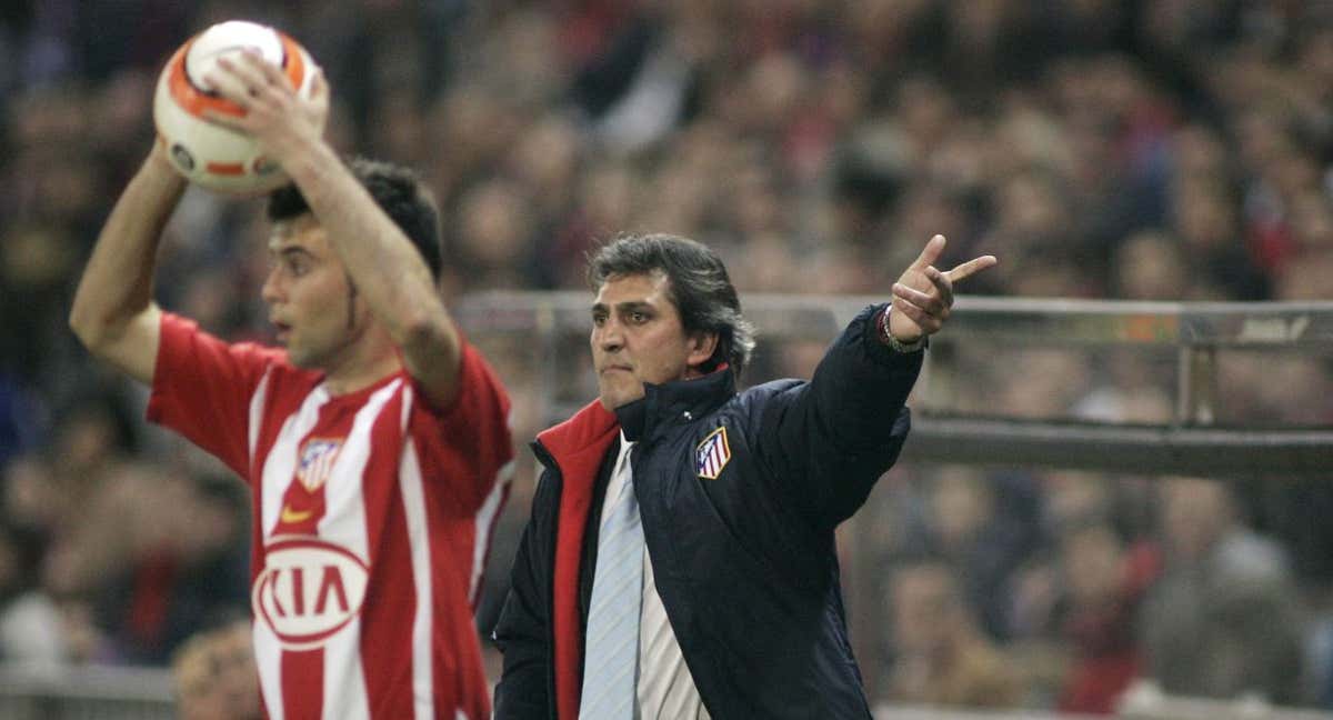 Pepe Murcia, durante su etapa al frente del Atlético de Madrid.