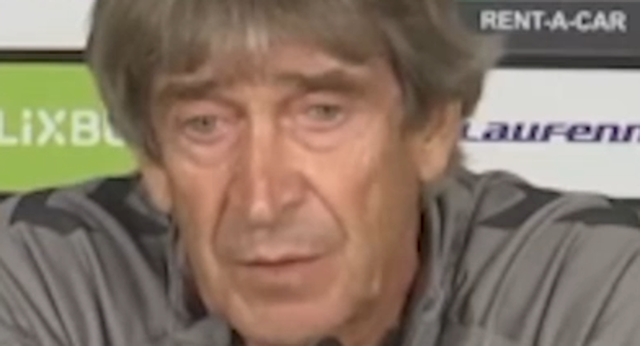 Pellegrini habla sobre las relaciones rotas entre Sevilla y Betis.