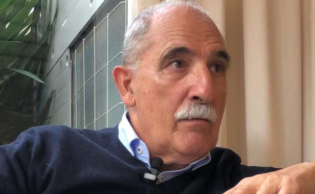 Miguel Santos, durante la charla con Relevo. RELEVO