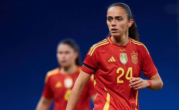 Maite durante un encuentro con la Selección.  INSTAGRAM: MAITE ZUBIETA